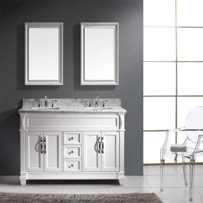 Dubai under mount basin mirror bathroom cabinet