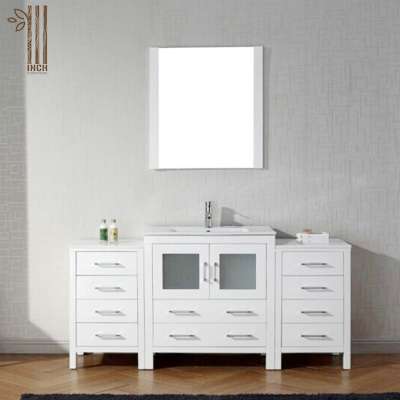 New model wooden lowes bathroom vanity cabinets for North American market