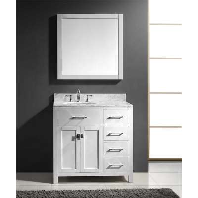 CANADA side mounted drawer slide type waterproof  bathroom cabinet vanity