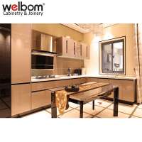 Wholesale China Manufacture Home Furniture Modular Modern Kitchen Cabinets